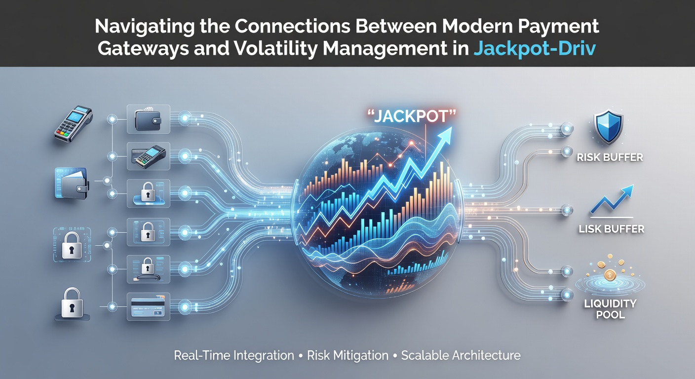 Volatility management dashboards displaying jackpot fluctuations alongside payment gateway analytics in a live casino environment