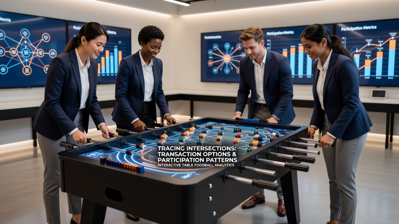 Detailed view of participation patterns in an interactive table with transaction history overlays